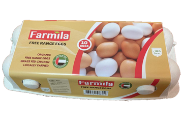 Buy Farmila Free Range Eggs 10's Online in UAE | Farzana.ae Farmila Free Range Eggs 10's Online
