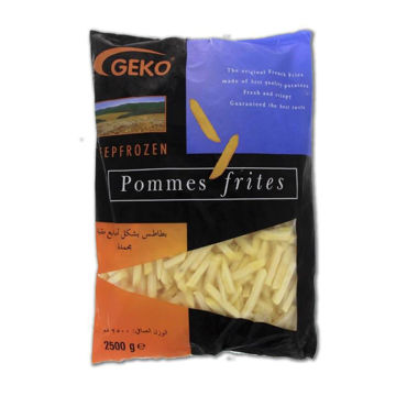 Show details for Geko Frozen French Fries 9mm 2.5kg Picture of Geko Frozen French Fries 9mm 2.5kg