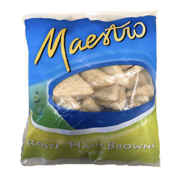 Show details for Maestro Hash Browns Triangle 2.5kg Picture of Maestro Hash Browns Triangle 2.5kg